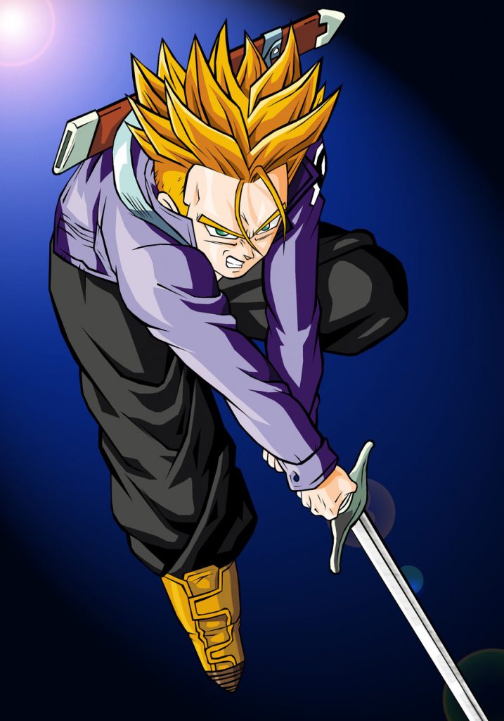 Dragon Ball FighterZ  Veja a primeira imagem de Trunks do Futuro