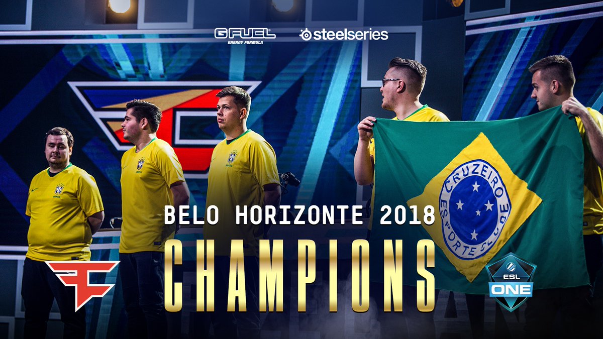 ESL One Belo Horizonte – FaZe são os vencedores