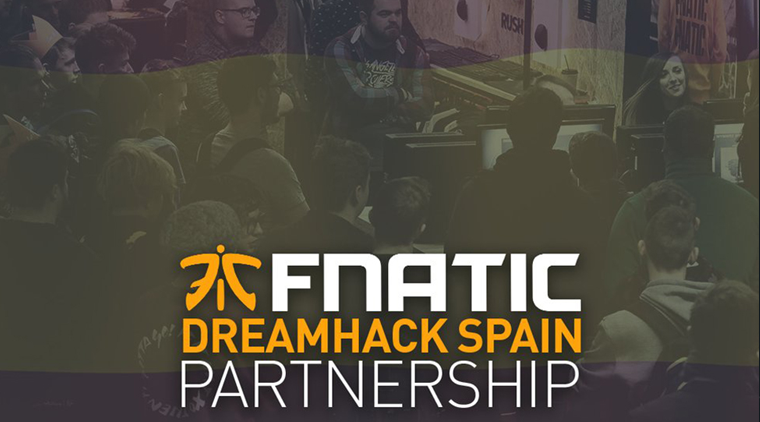 Fnatic e DreamHack Espanha em nova parceria