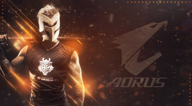 Imagem de G2 Esports aliam-se à AORUS by GIGABYTE