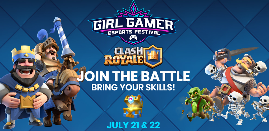 Girl Gamer vai ter Clash Royale