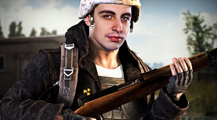 Imagem de "shroud" banido do PUBG por 30 dias