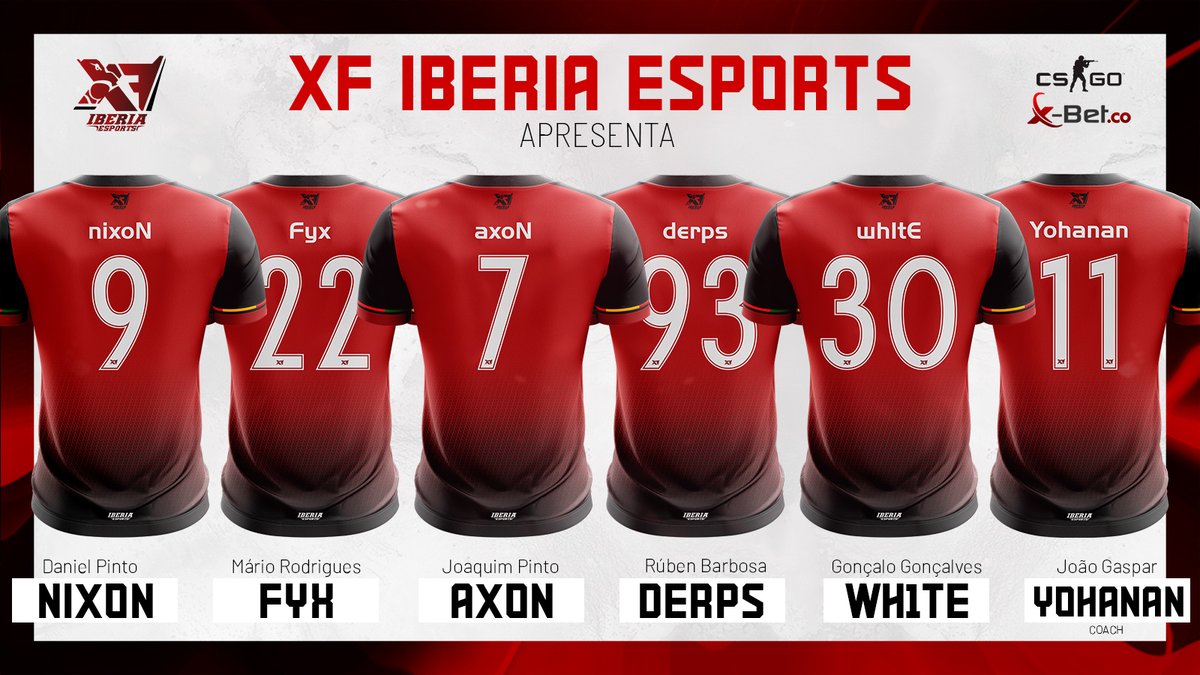 XF Iberia Esports apresentam a sua nova equipa