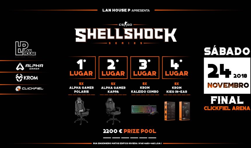 LHP ShellShock anunciada com prize pool de 2200€