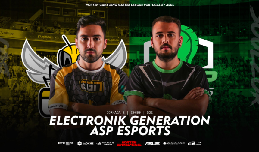 Master League Portugal – Electronik Generation empatam frente a ASP Esports