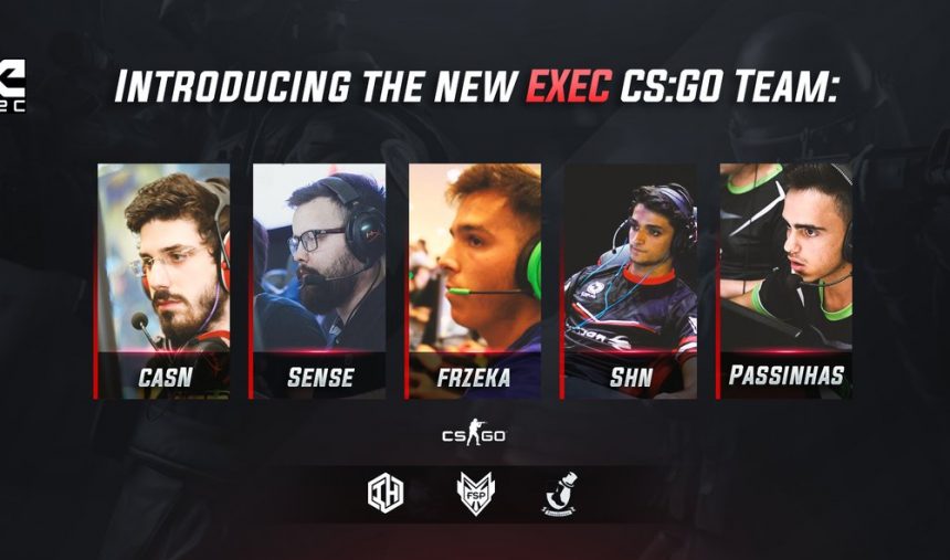 EXEC Esports apresentam novo lineup