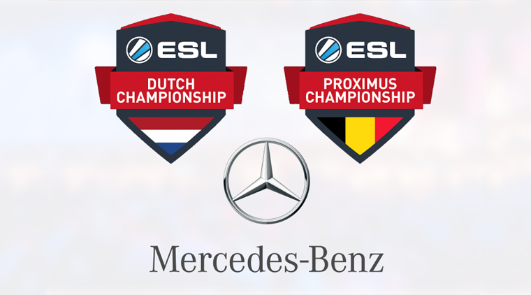 Mercedes-Benz patrocina duas competições da ESL
