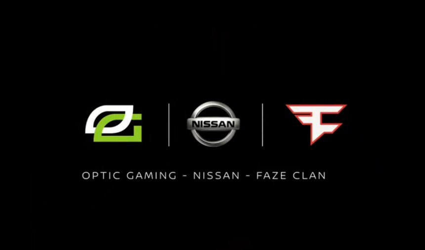 A Nissan anunciou uma dupla parceria com FaZe Clan e OpTic Gaming