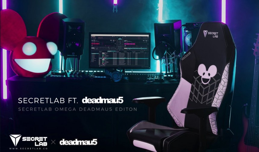 Chegaram as cadeiras gaming do deadmau5 by Secretlab