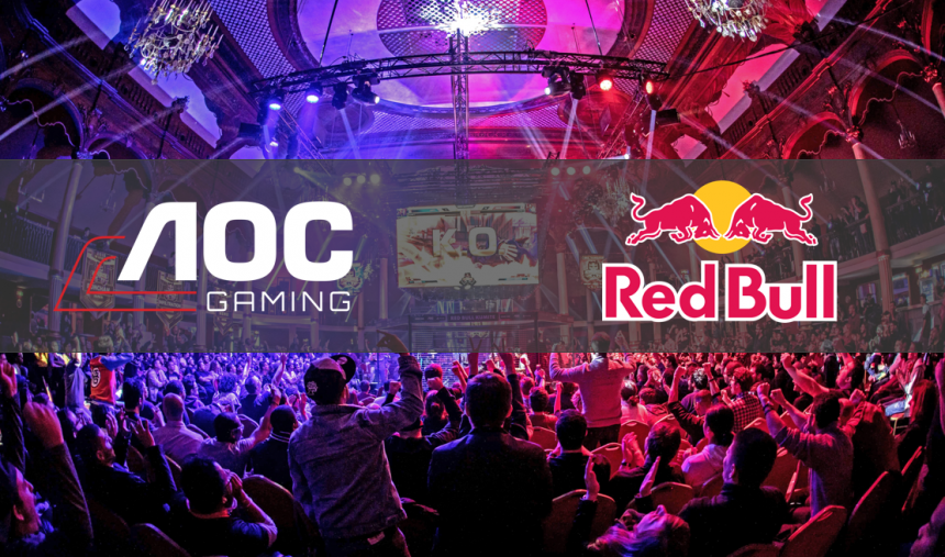 A AOC Gaming e a Red Bull assinam parceria a longo prazo