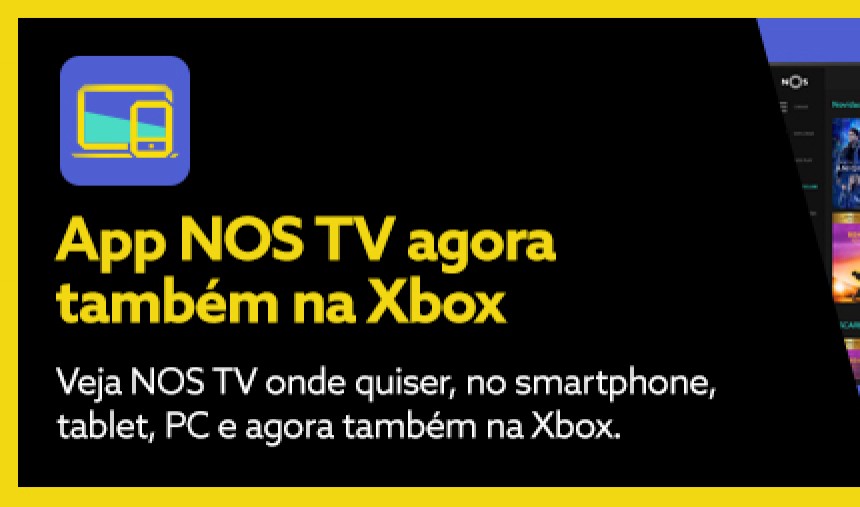 A aplicação NOS TV chegou à Xbox