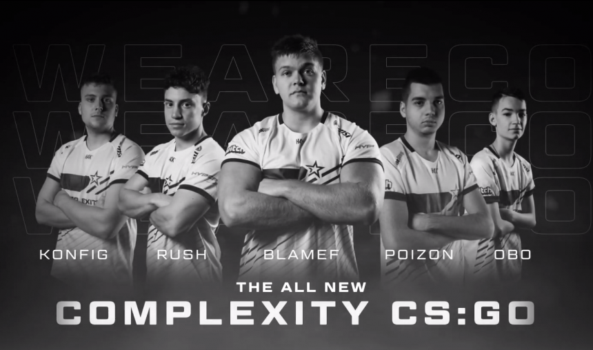 Imagem de Complexity completa equipa com k0nfig e poizon