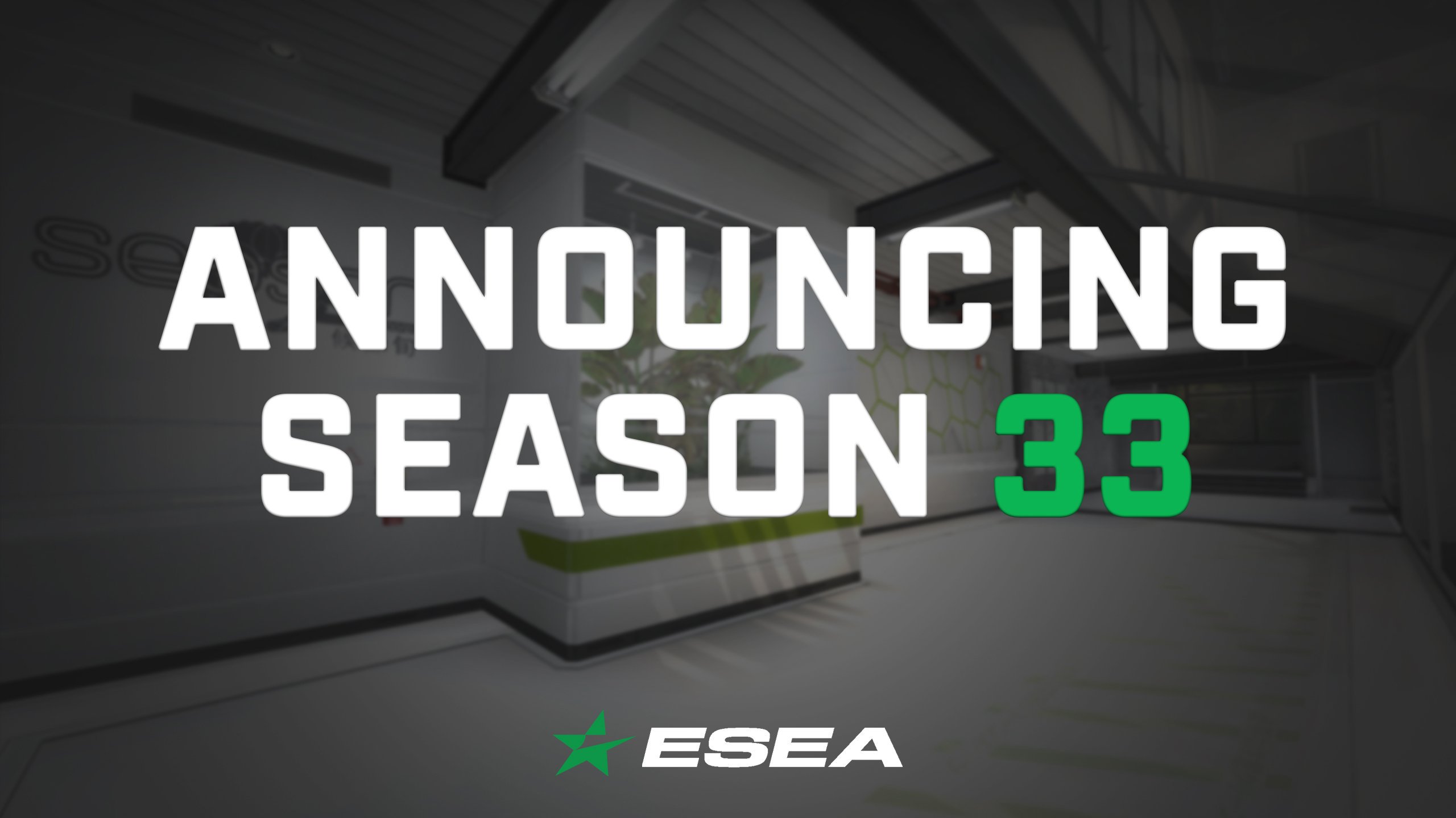ESEA anuncia Season 33; inscrições abertas