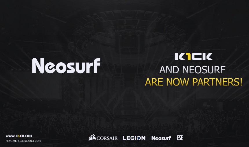 Os K1ck encontram nova parceria na Neosurf