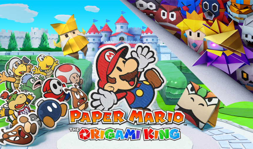 Paper Mario: The Origami King a caminho da Nintendo Switch