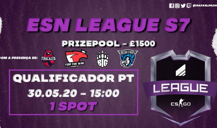 Imagem de FTW convidada para a ESN League S7; qualificador português anunciado