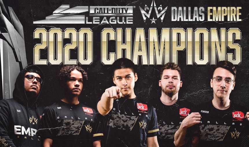 A Dallas Empire é a grande vencedora da Call of Duty League