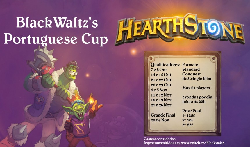 BlackWaltz’s Cup de Hearthstone com 200€ de prémio