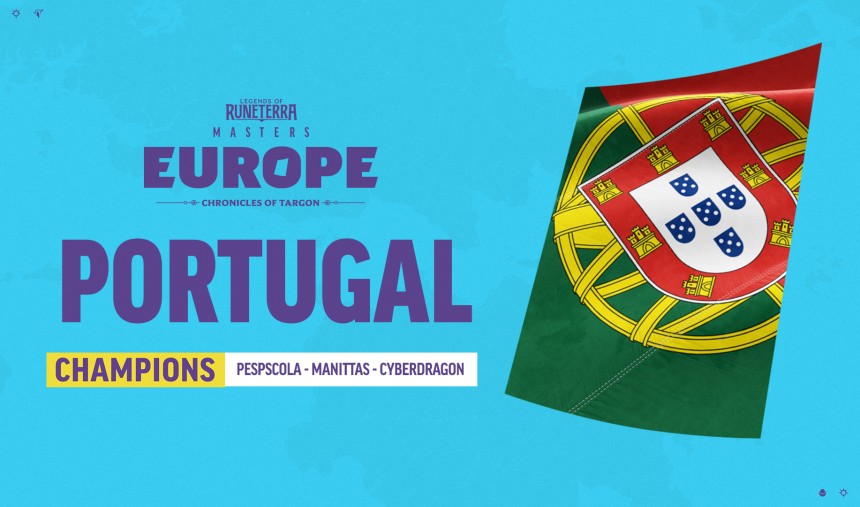 Portugal é campeão da Europa de Legends of Runeterra