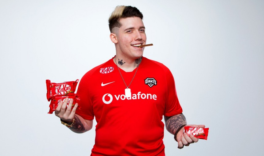 KitKat é a nova patrocinadora da Vodafone Giants