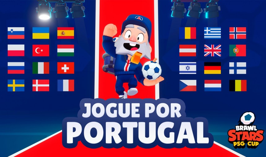 Joga Brawl Stars e ajuda Portugal a chegar à Final da PSG Cup