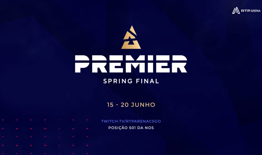 Imagem de BLAST Premier: Spring Finals é na tua RTP Arena!