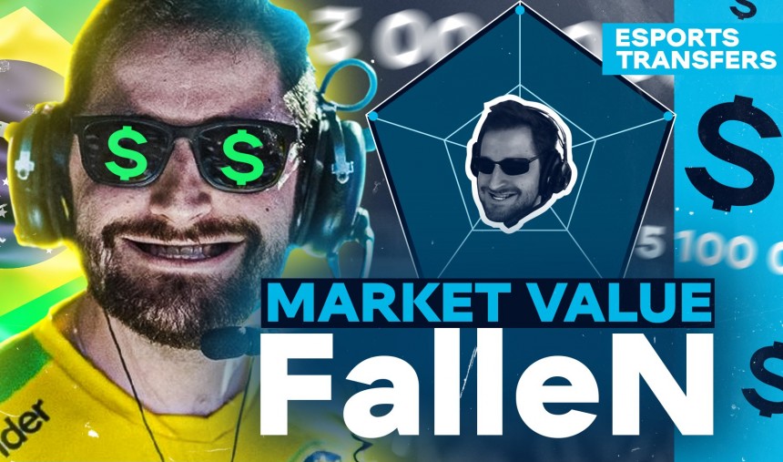 Imagem de Quanto vale um FalleN no mercado de CS:GO?