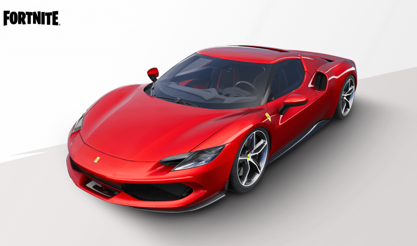 Ferrari chega ao Fortnite com réplica de clássico