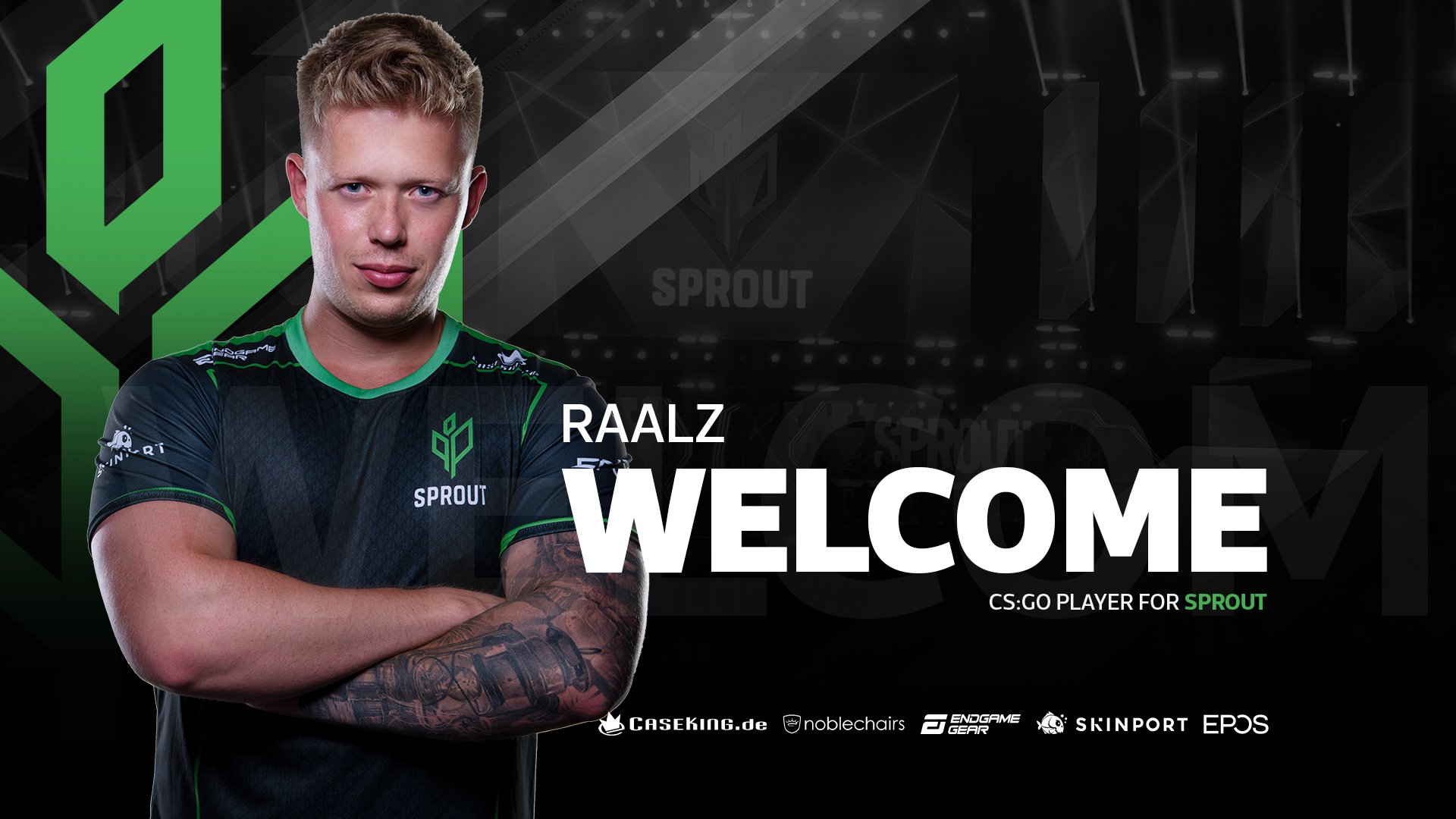 raalz completa quinteto da Sprout