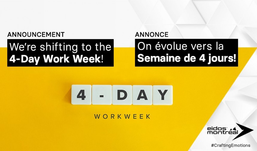 Edios Montreal e Sherbrooke mudam semana de trabalho para 4 dias