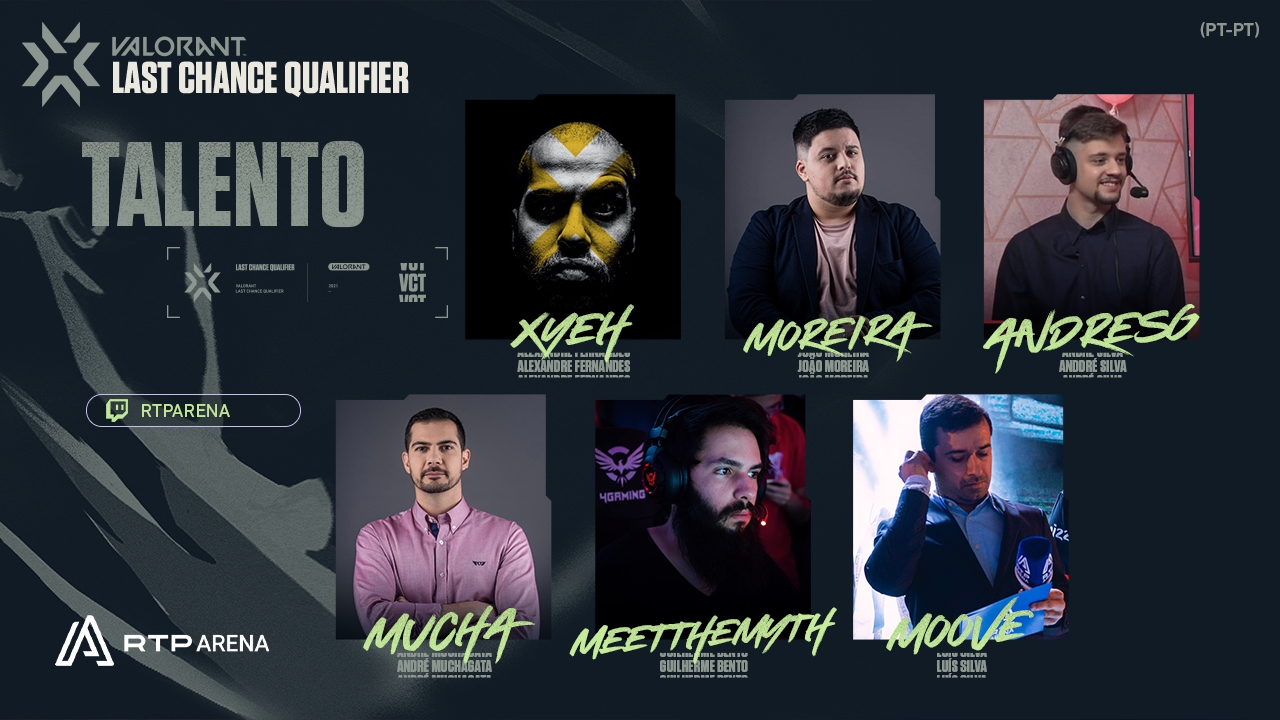 VCT EMEA 2021 LCQ é na tua RTP Arena!