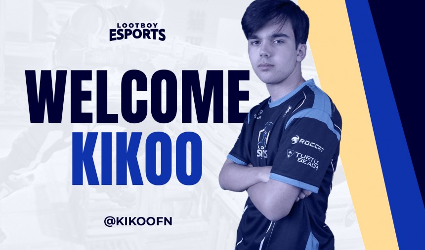 Kikoo é apresentado na LootBoy Esports