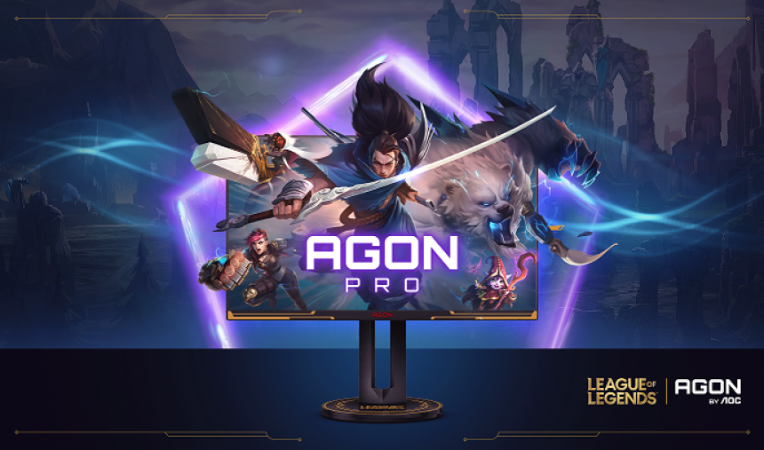 AGON by AOC anuncia monitor dedicado à prática de League of Legends