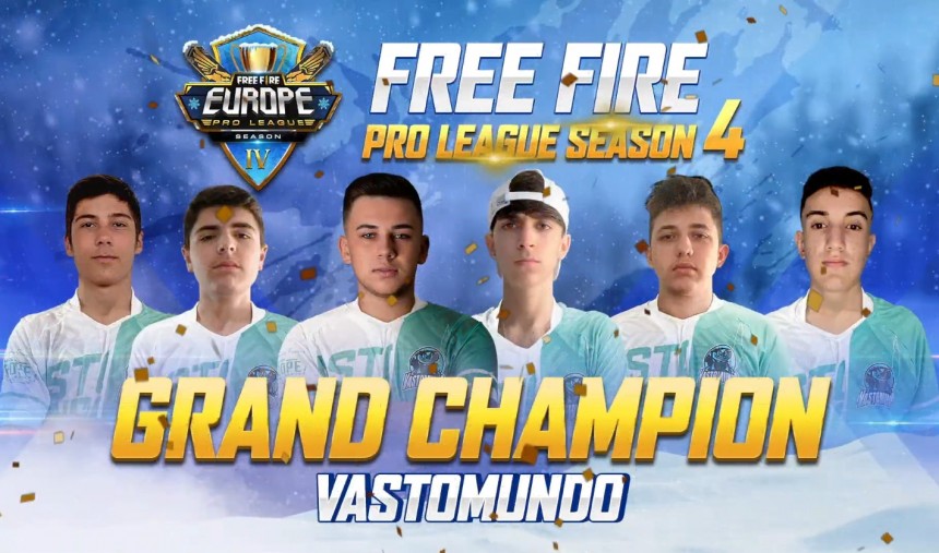 Vasto Mundo conquista a Free Fire Europe Pro League S4
