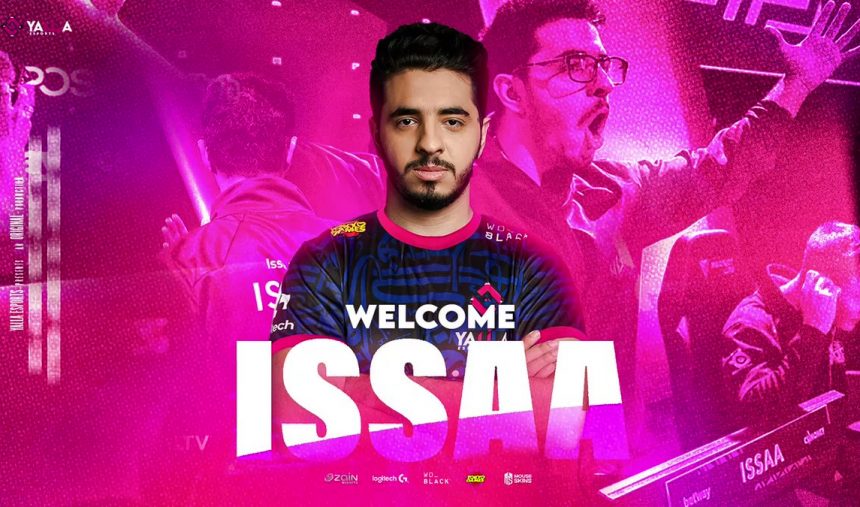 ISSAA muda-se para o VALORANT e vai jogar na YaLLa Esports