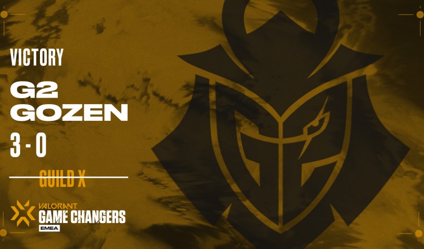 G2 Gozen conquista 2º VCT EMEA Game Changers