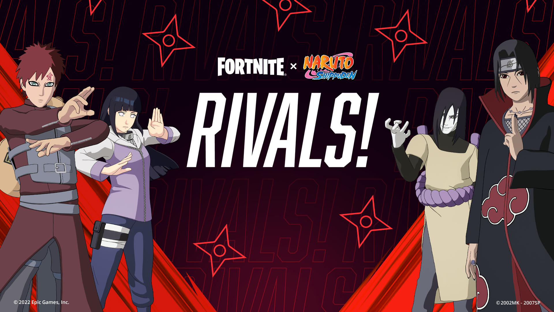 Fortnite x Naruto: Novos personagens do anime chegam ao game