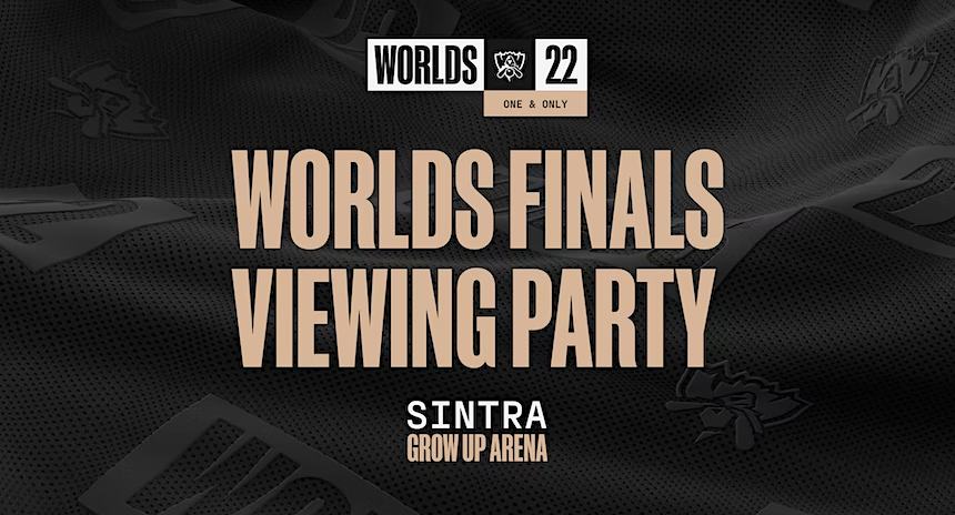 Worlds Finals contam com viewing party em Sintra
