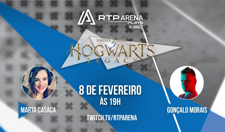 Hogwarts Legacy salta para o RTP Arena Plays