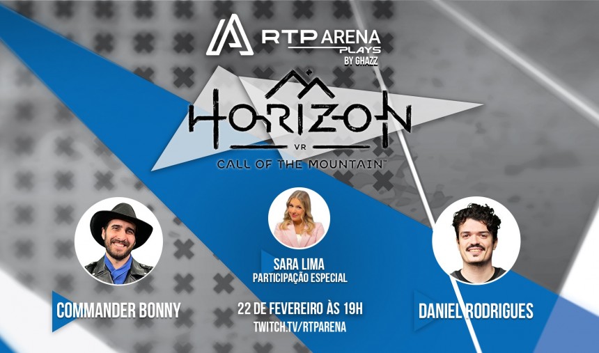 Horizon Call of the Mountain traz o PSVR2 ao RTP Arena Plays!