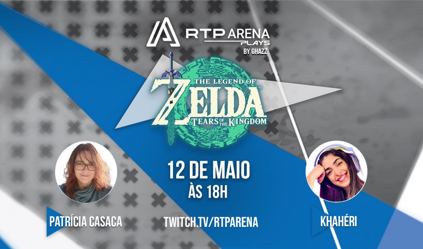 O novo Zelda chega ao RTP Arena Plays!