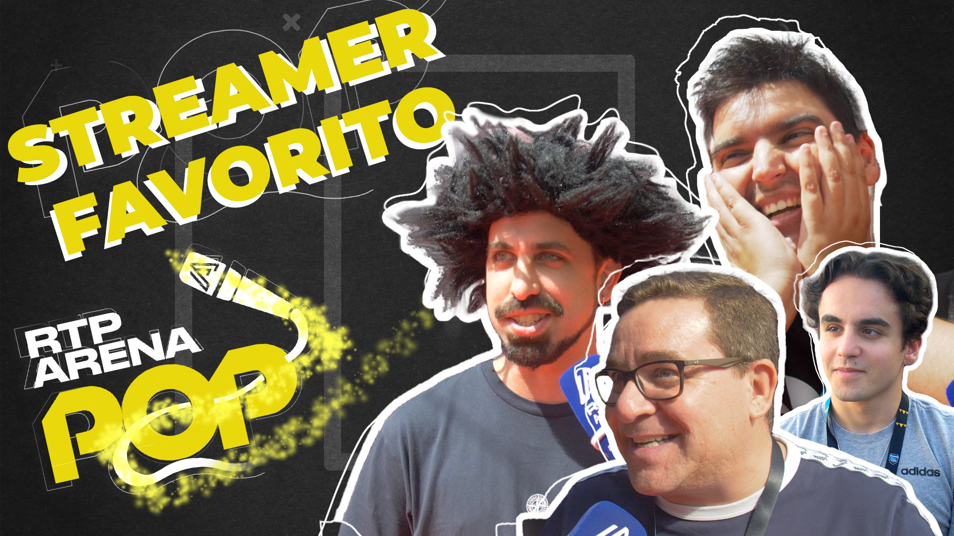 O streamer preferido do público, quem será? RTP Arena POP ️ RTP Arena
