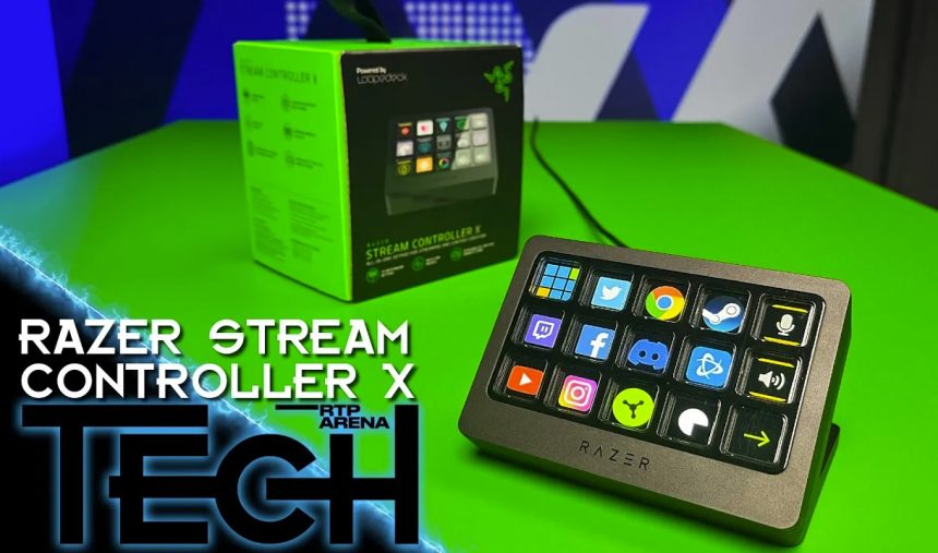 RAZER Stream Controller X 🟢 | RTP Arena Tech ⚡