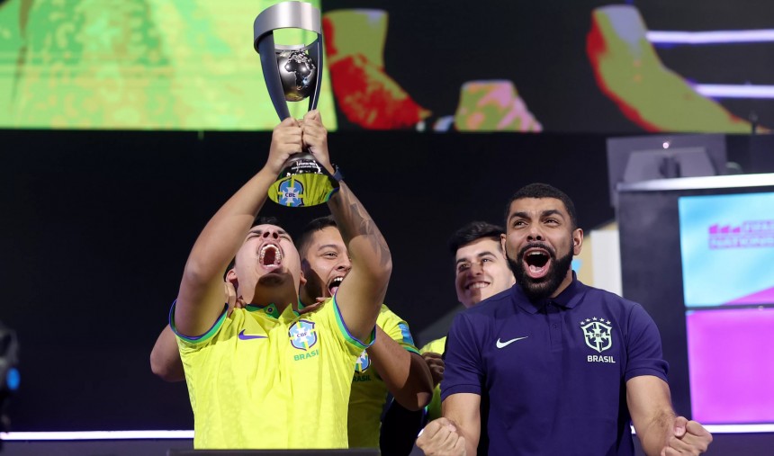 Imagem de Brasil revalida título mundial na FIFAe Nations Cup