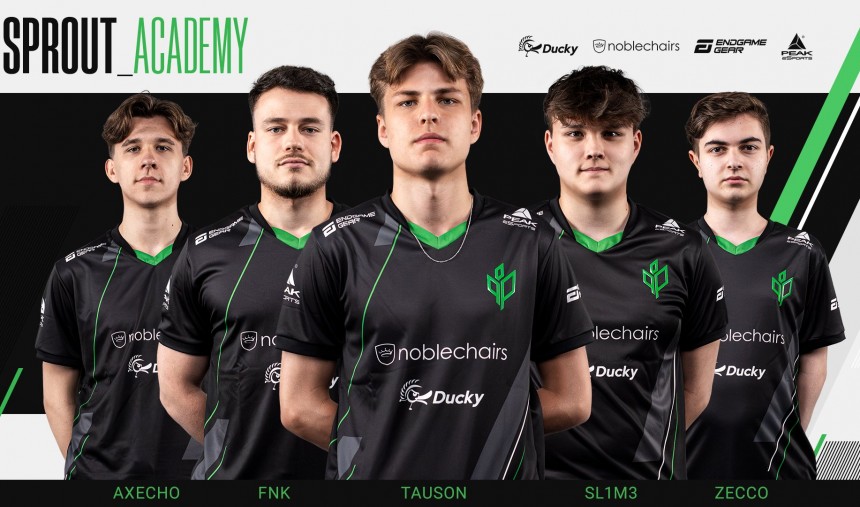 Sprout apresenta primeira equipa de academia