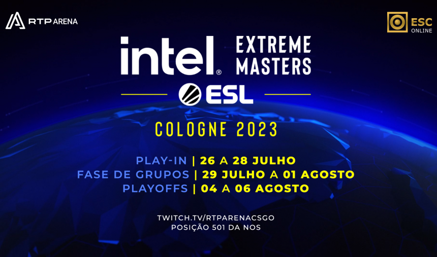 IEM Cologne 2023 é na tua RTP Arena!