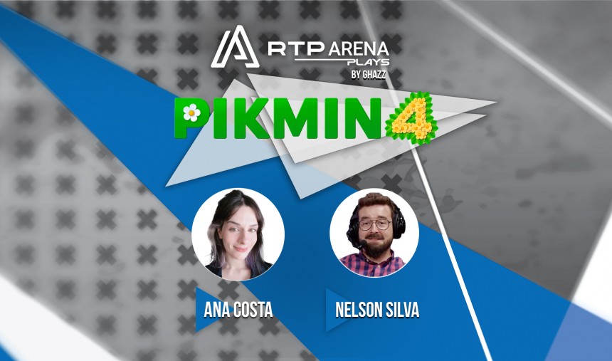 “É muito fofo” 🧸 RTP Arena Plays 🎮 Pikmin 4