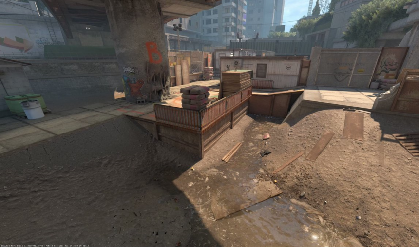 Overpass CS2 Flashbang