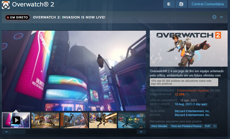 Overwatch 2 Steam