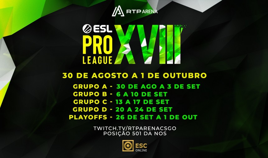 ESL Pro League ESC Online 18